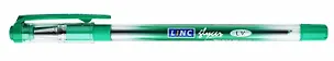 Ручка шариковая Linc, Glycer, зеленая 0,7 мм 231215