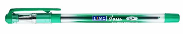 Шариковая ручка зелёная 0,7 мм, Glycer, Linc 231215 — 1