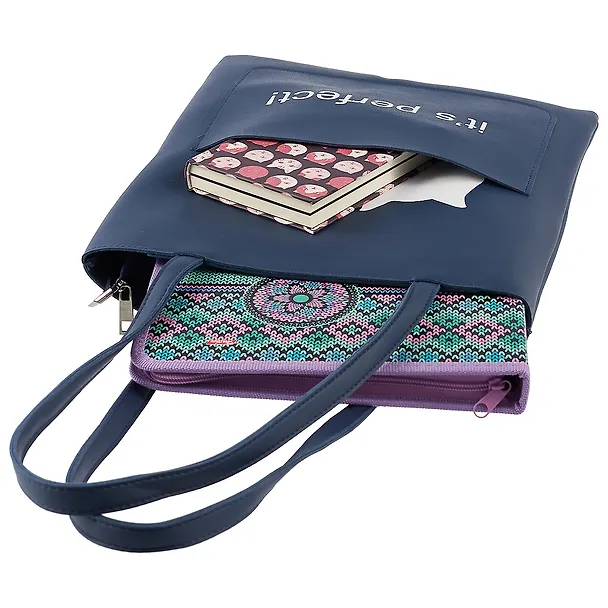Сумка на молнии Кот в кармане(кожзам)(35х30) 2646297 — 2