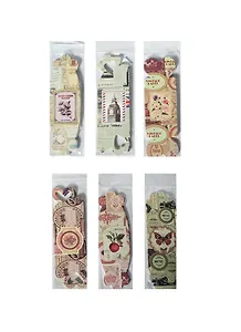 Закладки бумажные Картинки (003302) (Карамба)