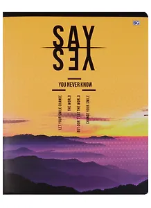 Тетрадь в клетку BG, Say, 96 листов, в ассортименте