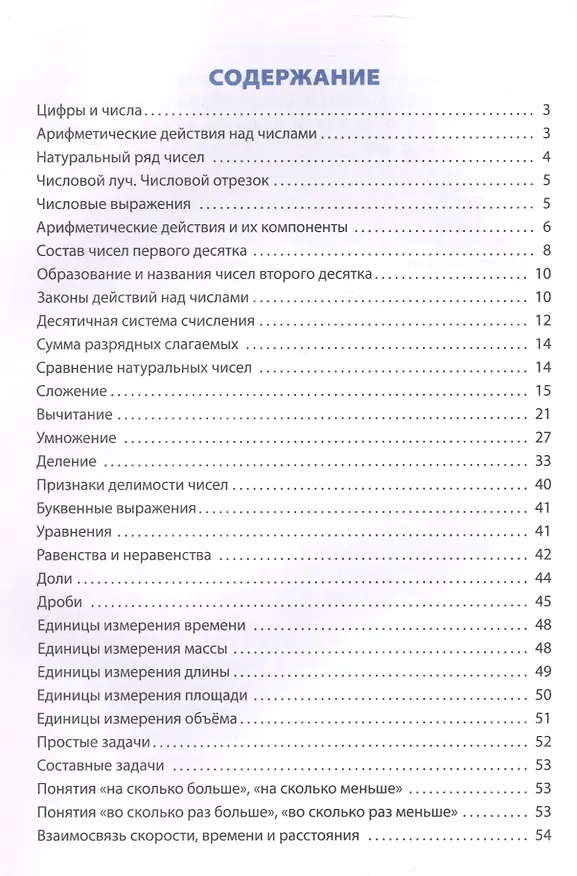 Книга Правила по математике. Начальная школа () — 2