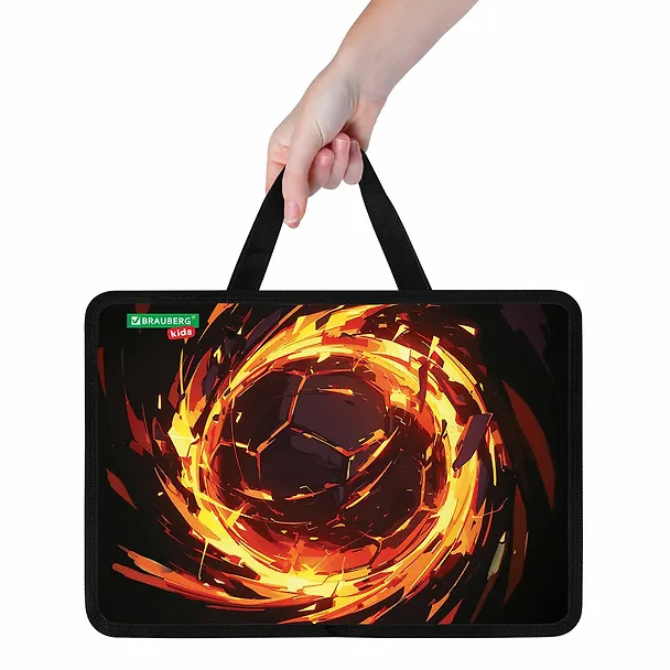 Папка для тетрадей А4 "Fire split" пластик, текст.ручки 3106005 — 5