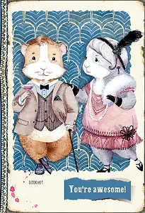 Блокнот. Мы вдвоем. Youre  wesome!