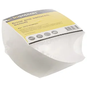 Блок-куб белый, проклеенный, спираль 217466