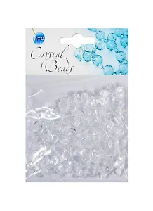 Набор бусин Кристальная игра Бабочки прозрачные (CRP101) (упаковка)
