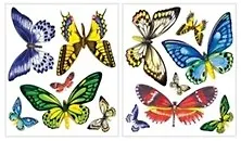 Наклейки Декоретто Тропические бабочки (K 40-64) 2310666