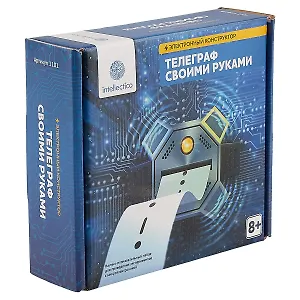 Электронный конструктор Intellectico Телеграф своими руками (синий) 1101