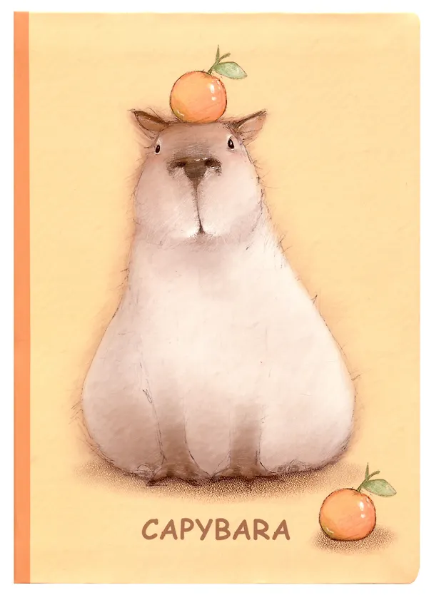 Блокнот «Чувиляева. Capybara», Be positive 2994413 — 1