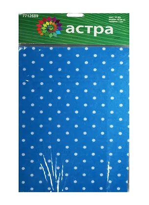 Набор листового декоративного фетра Горох (7712689-683) (1,0мм) (упаковка) 2500493