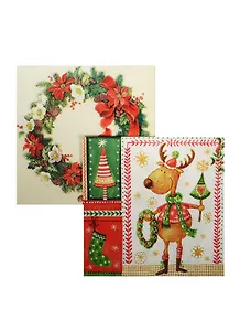 Набор салфеток для Декупажа Лось Гарри (611300/611336) (2шт) (упаковка)