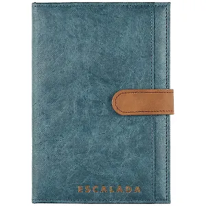 Записная книжка, синтетическая бумага, тёмно-синяя, 96 листов, А5