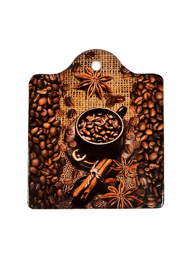 Подставка под горячее Кофе-Мока (16х19) (керамика, пробка) (Gift-and-Home) (W16-Coffe) 2449125 — 1