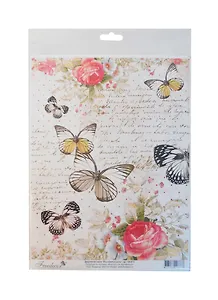 Декупажная карта Изысканные розы А4 (tdk3013)