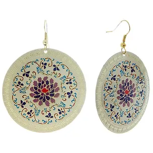 Серьги Невесомость круг (125917) (цветные) (упаковка) 2452034