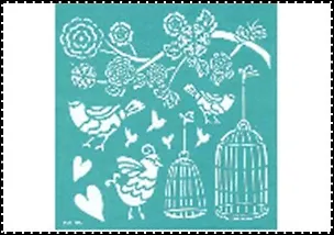 Fun Kingdom Трафареты на клейкой основе (POT-103) (упаковка) 2353126