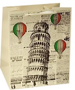 Пакет подарочный бумажный А5 "Столичная газета"