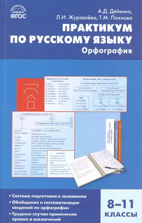 Практикум по русскому языку: орфография. 8-11 классы — 2469005 — 1