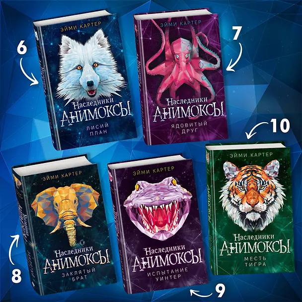 Книга Лисий план (#6) (Эйми Картер) — 8