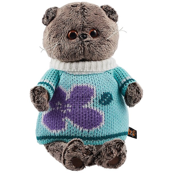 Игрушка мягкая Budi Basa, Басик в весеннем свитере Ks22-141 2782258 — 1