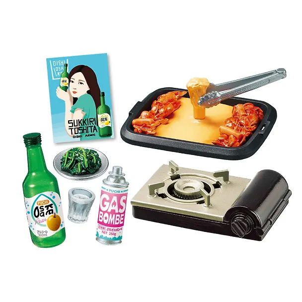 Набор миниатюр Re-ment Корейский киоск Korean Stall, в ассортименте (69615) 3130676 — 6