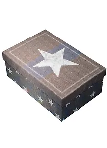 Коробка подарочная "Звезда" 18*12*7см, картон