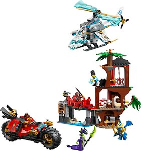 Конструктор LEGO Ninja Vehicle Tree House Battle