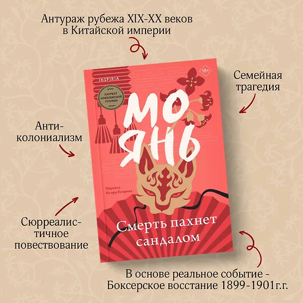Книга Смерть пахнет сандалом (Мо Янь) — 6