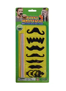 Набор Усы с трубочкой (6 видов) (305252)
