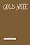 Gold Note. Креативный блокнот с золотыми страницами (твердый переплет) — 2605971 — 1