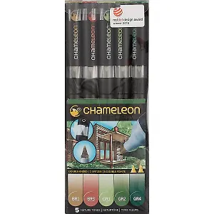 Маркеры Chameleon, «Nature tones», 5 штук