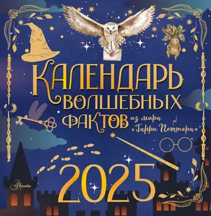 Календарь 2025г 290*290 "Гарри Поттер" настенный, на скрепке — 3059294 — 1