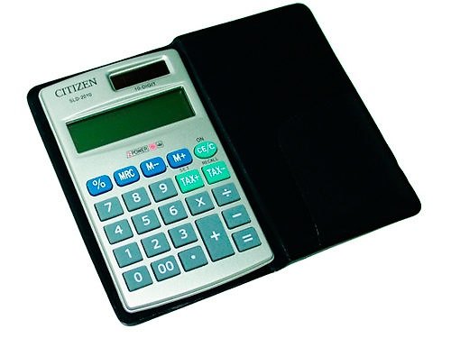 Калькулятор 10 разрядный карманный CITIZEN SLD-2010 (аналог SLD-1010) 209425 — 1