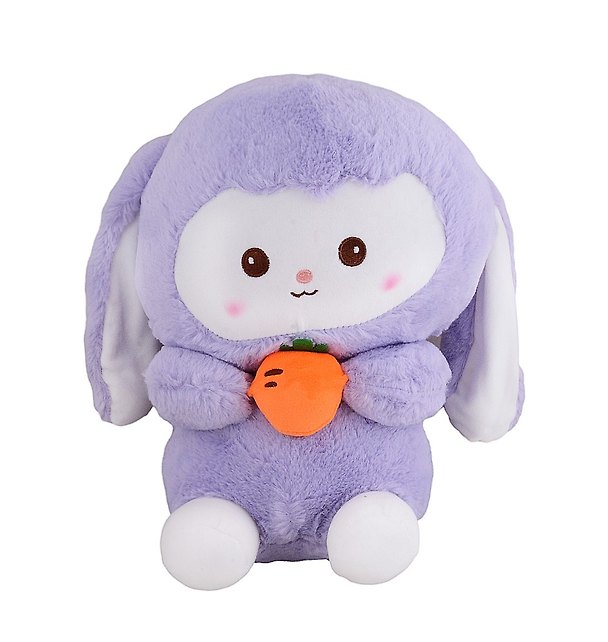 Мягкая игрушка Кролик с морковкой (30х21) 2990066 — 1