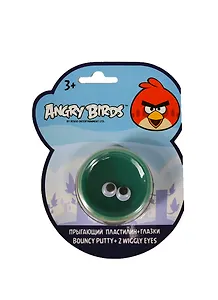 Пластилин 21гр. Centrum Angry Birds/Энгри бёрдз прыгающий в блистере 84751"