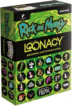 Настольная игра: Loonacy: Рик и Морти — 3007851 — 1