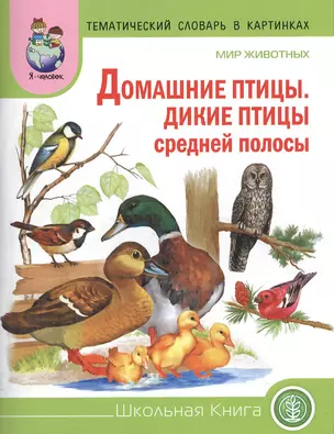 Мир животных Домашние птицы Дикие птицы средн. полосы (мТемСлКартинк) — 2374999 — 1