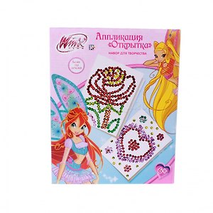 Набор для творчества Аппликация Открытка Winx (SBN3036) (173919) (6+) (коробка)