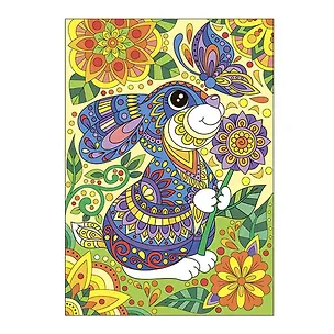 Набор для творчества LORI Картина по номерам для малышей Зайчик 2820857