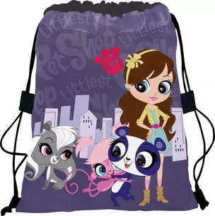 Мешок для сменной обуви "Littlest Pet Shop" 43*34см. — 258222 — 1