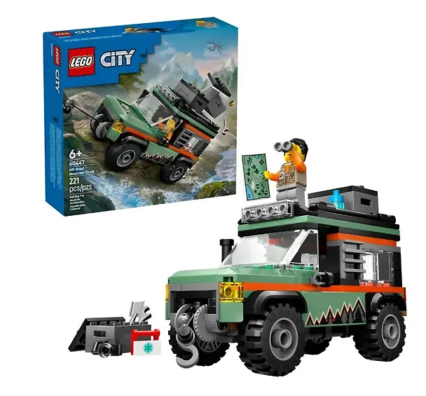 LEGO City: Внедорожный горный грузовик, 221 деталь (60447) 3118472 — 1