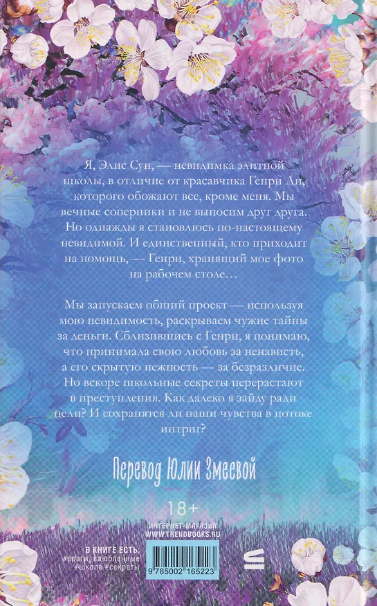 Книга Невидимая Элис Сун (Энн Лян) — 2