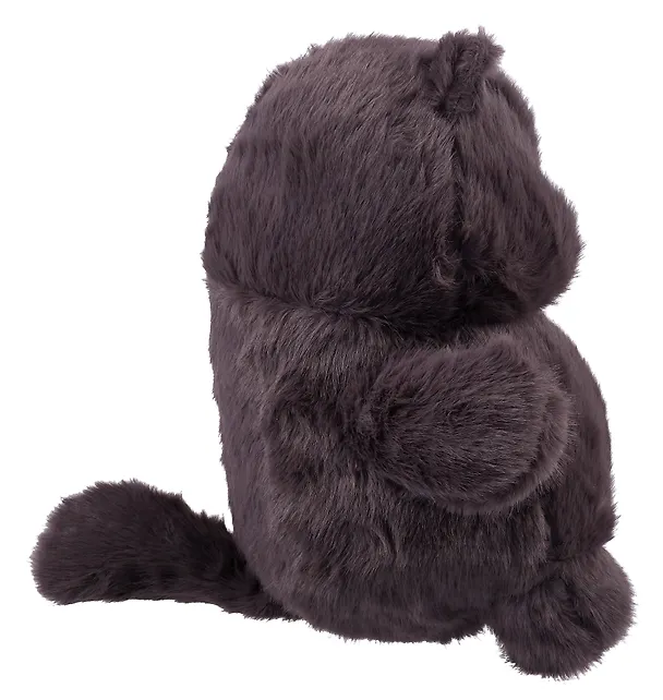 Мягкая игрушка Котик с щечками (серый) (35 см), Bookvalno 3075179 — 3