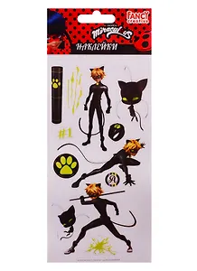 Наклейки ACTION Леди Баг и Супер Кот 9,5*18см в ассортименте LB-AD06015