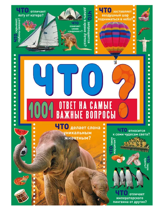Книга ЧТО? 1001 ответ на самые важные вопросы (Дарья Ермакович) — 1