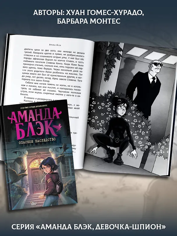 Книга Аманда Блэк. Опасное наследство (Хуан Гомес-Хурадо, Барбара Монтес) — 9