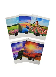 Тетрадь в клетку Unnika, "Новые горизонты (природа)", 48 листов, в ассортименте