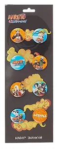 Набор значков Наруто V3 (8 шт) (ARTM331)
