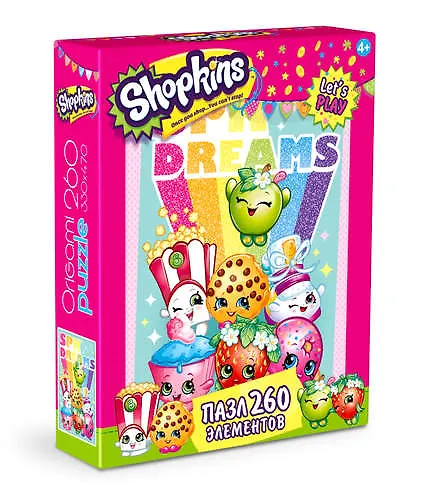 Пазл «Shopkins Shopkins dreams» 260 элементов, Origami 332241 — 1