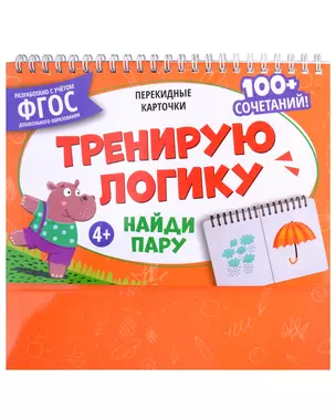 Перекидные карточки. Тренирую логику. Найди пару — 3021203 — 1